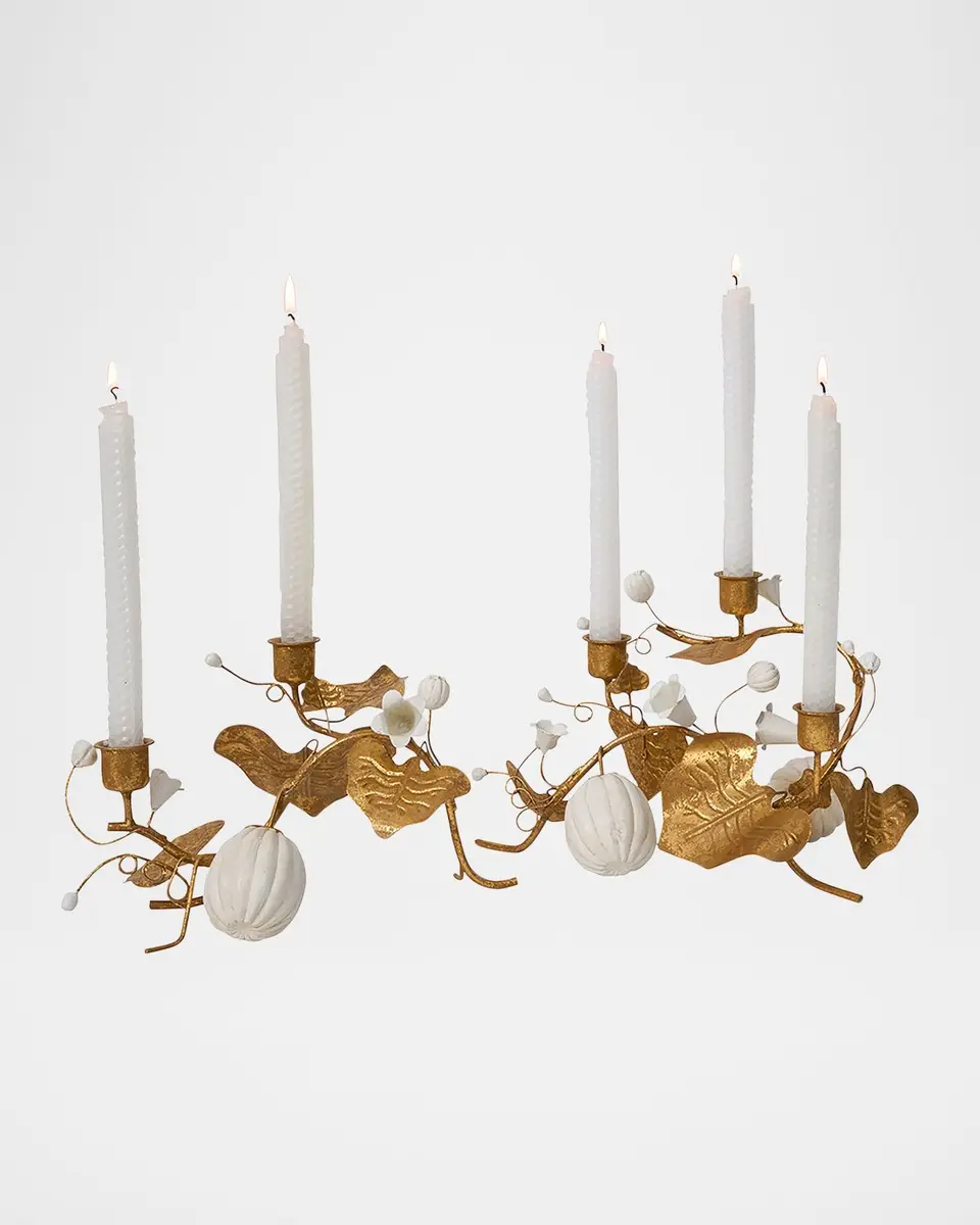 Juliska Forest Walk Pumpkin & Vine Double Candlestick Holder | Thumbnail 5 Juliska Forest Walk Pumpkin & Vine Double Candlestick Holder | Thumbnail 5