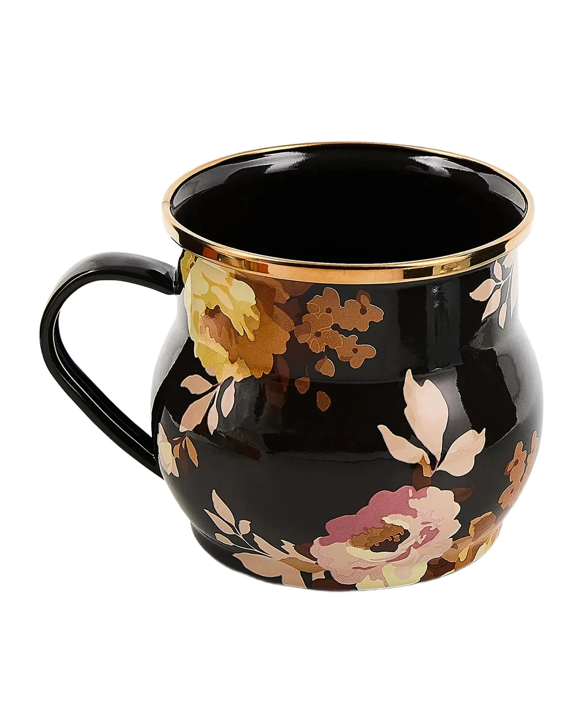MacKenzie-Childs Wild Rose Mocha Mug, 16 oz.