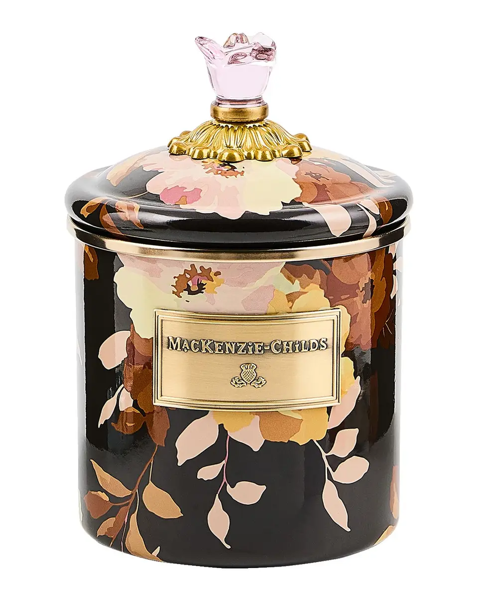 MacKenzie-Childs Wild Rose Mocha Small Canister | Thumbnail 3 MacKenzie-Childs Wild Rose Mocha Small Canister | Thumbnail 3