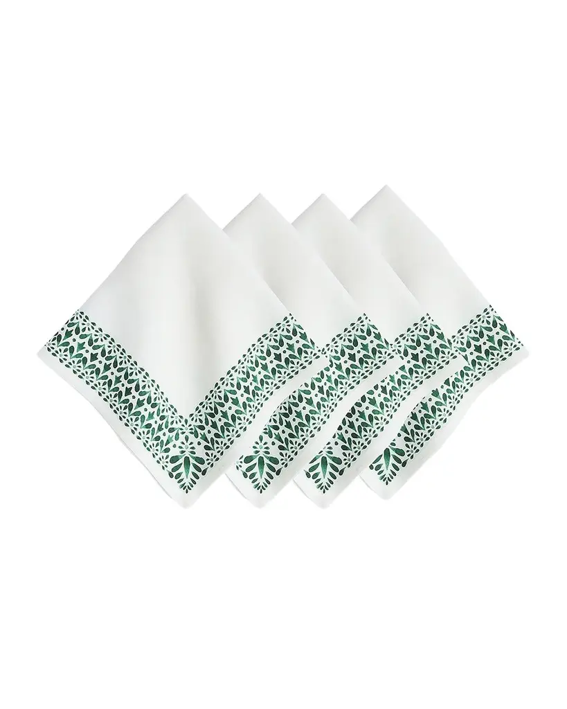 Juliska Iberian Border Napkins, Set of 4