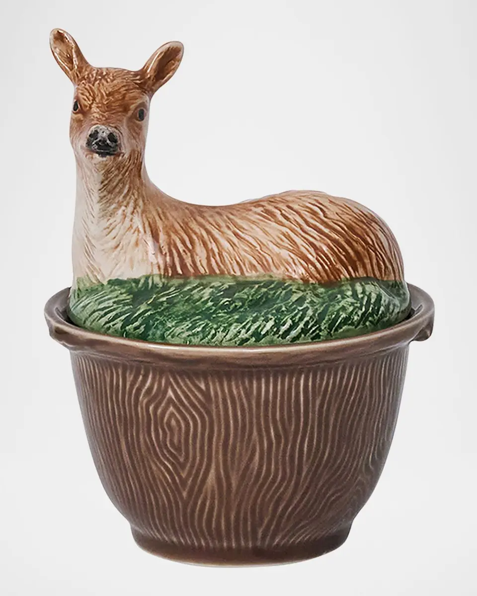 Juliska Forest Walk Deer Bowl with Lid | Thumbnail 2 Juliska Forest Walk Deer Bowl with Lid | Thumbnail 2