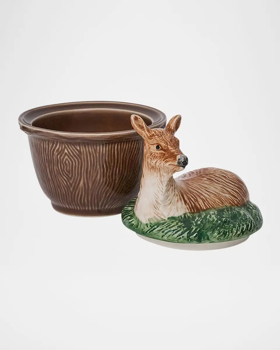 Juliska Forest Walk Deer Bowl with Lid | Thumbnail 3 Juliska Forest Walk Deer Bowl with Lid | Thumbnail 3