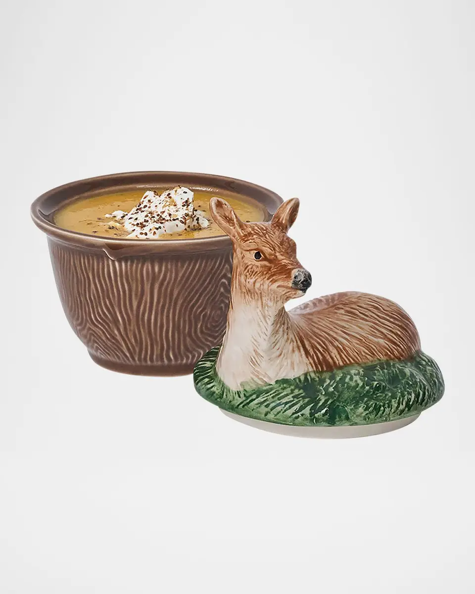 Juliska Forest Walk Deer Bowl with Lid | Thumbnail 5 Juliska Forest Walk Deer Bowl with Lid | Thumbnail 5