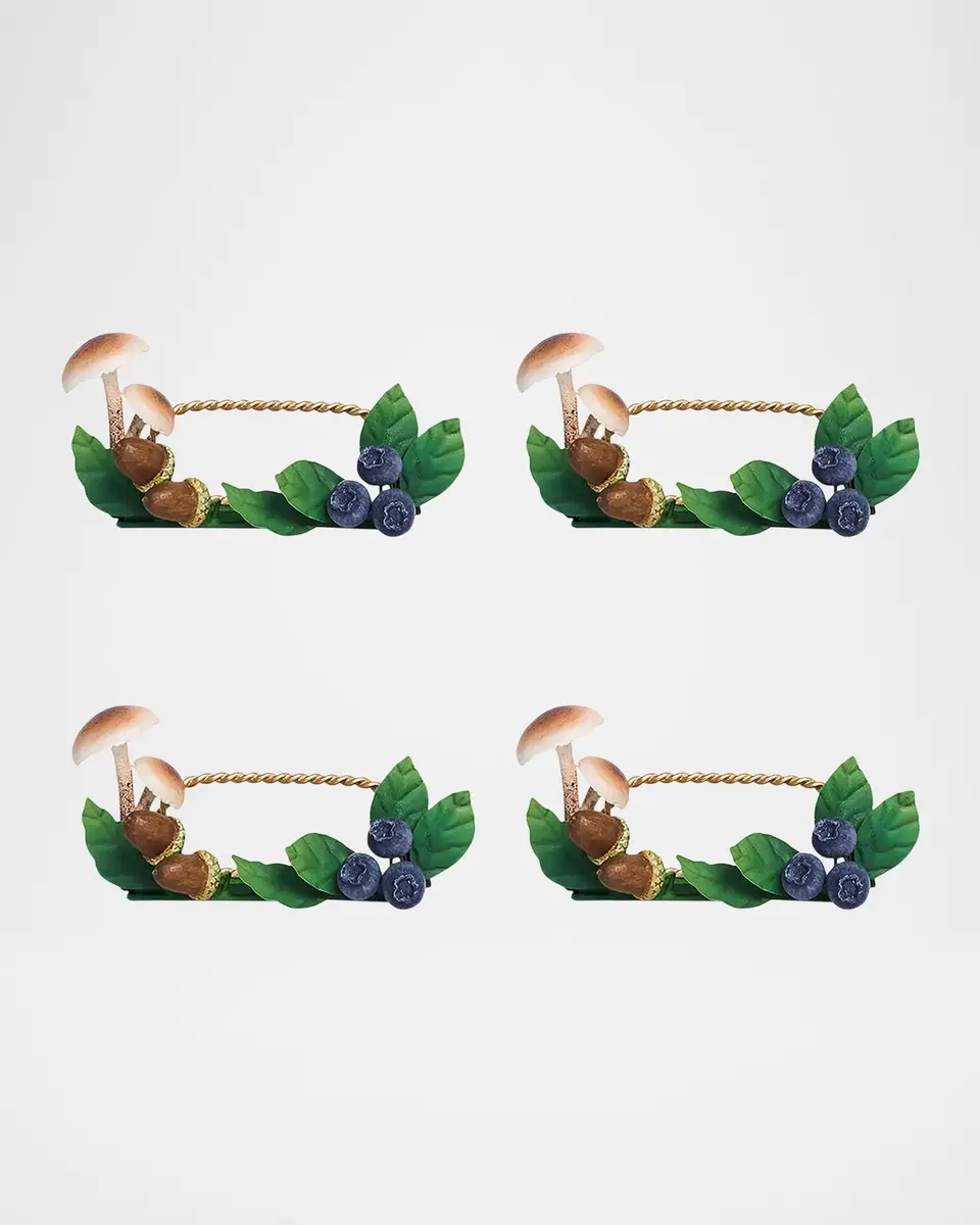 Juliska Forest Walk Mushroom & Acorn Place Card Holders, Set of 4 | Thumbnail 2 Juliska Forest Walk Mushroom & Acorn Place Card Holders, Set of 4 | Thumbnail 2