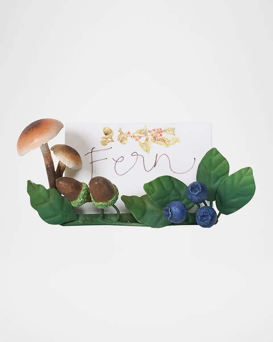 Juliska Forest Walk Mushroom & Acorn Place Card Holders, Set of 4 | Thumbnail 3 Juliska Forest Walk Mushroom & Acorn Place Card Holders, Set of 4 | Thumbnail 3