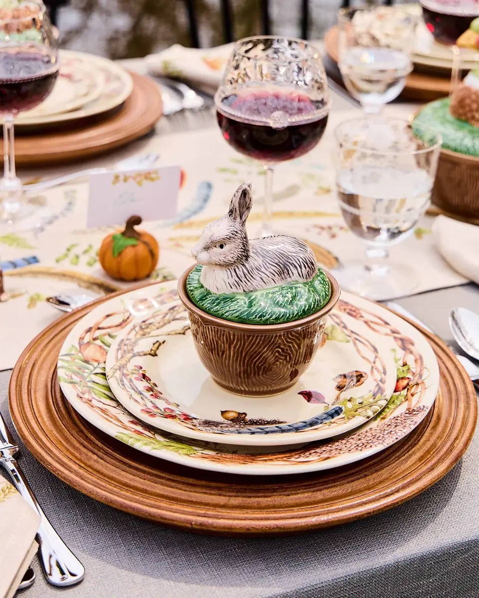 Juliska Forest Walk Rabbit Bowl with Lid