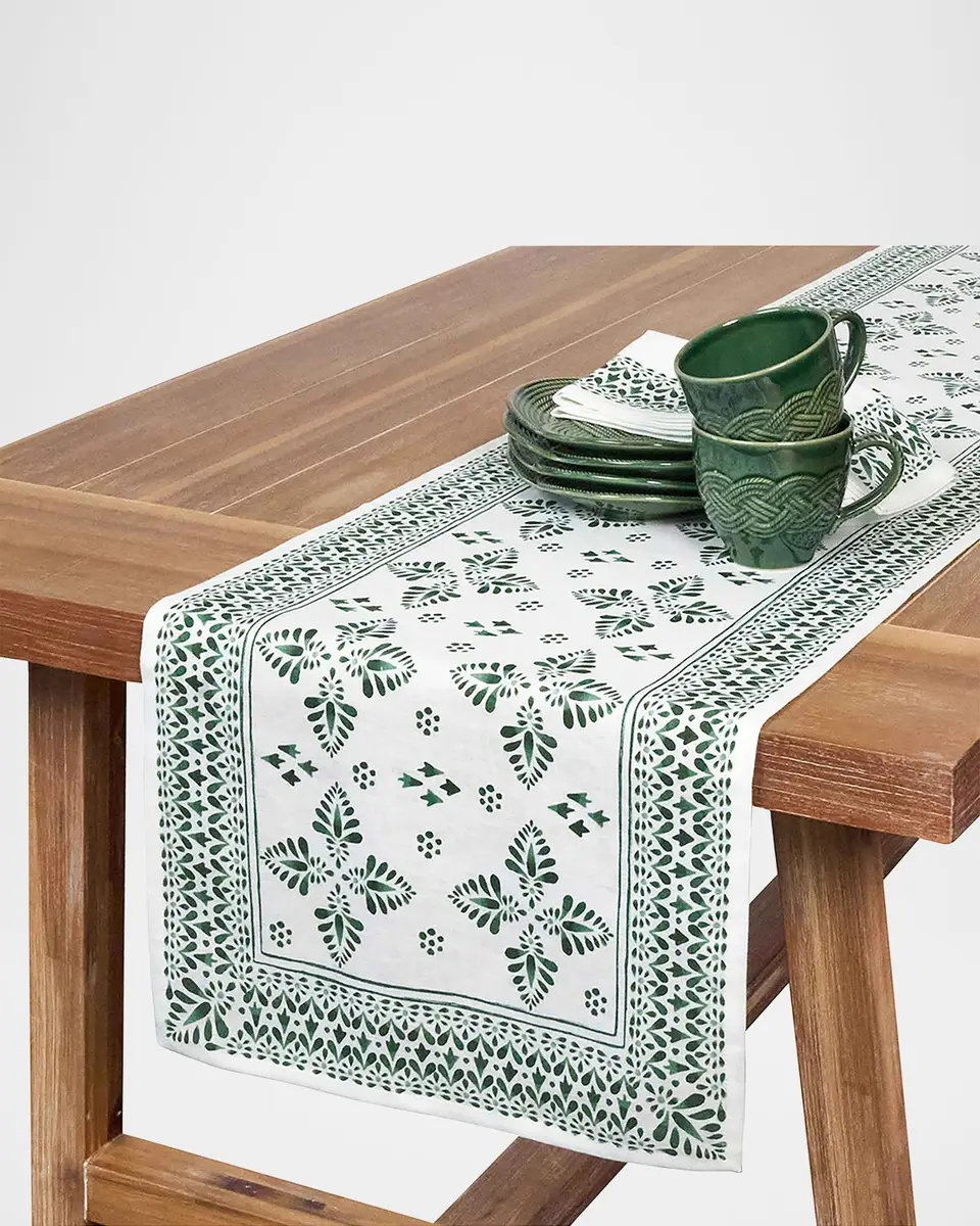 Juliska Iberian Border Table Runner, 18" x 90" | Thumbnail 3 Juliska Iberian Border Table Runner, 18" x 90" | Thumbnail 3