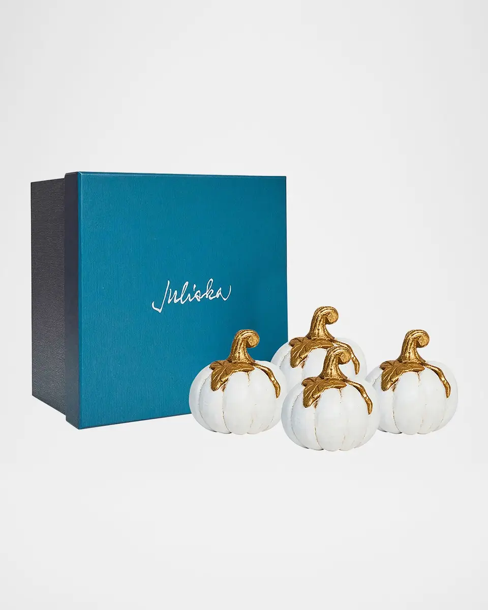 Juliska Forest Walk Pumpkin Place Card Holders, Set of 4 | Thumbnail 6 Juliska Forest Walk Pumpkin Place Card Holders, Set of 4 | Thumbnail 6