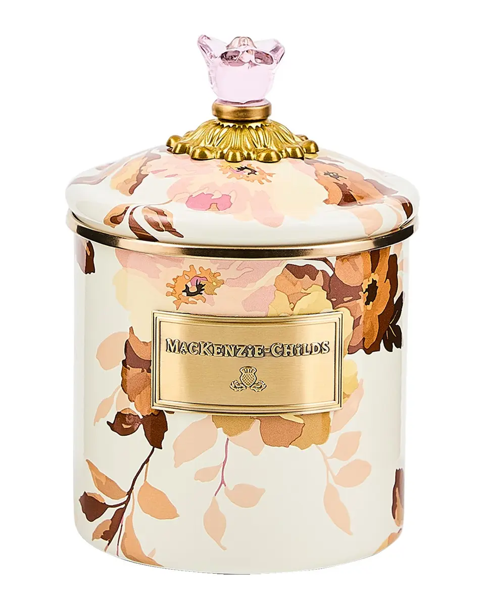 MacKenzie-Childs Wild Rose White Small Canister | Thumbnail 3 MacKenzie-Childs Wild Rose White Small Canister | Thumbnail 3