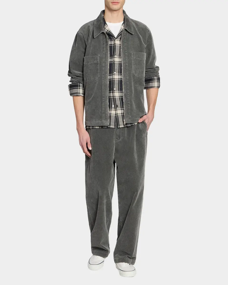 OFFICINE GÉNÉRALE Men's Byron Washed Cotton Corduroy Jacket | Thumbnail 2 OFFICINE GÉNÉRALE Men's Byron Washed Cotton Corduroy Jacket | Thumbnail 2