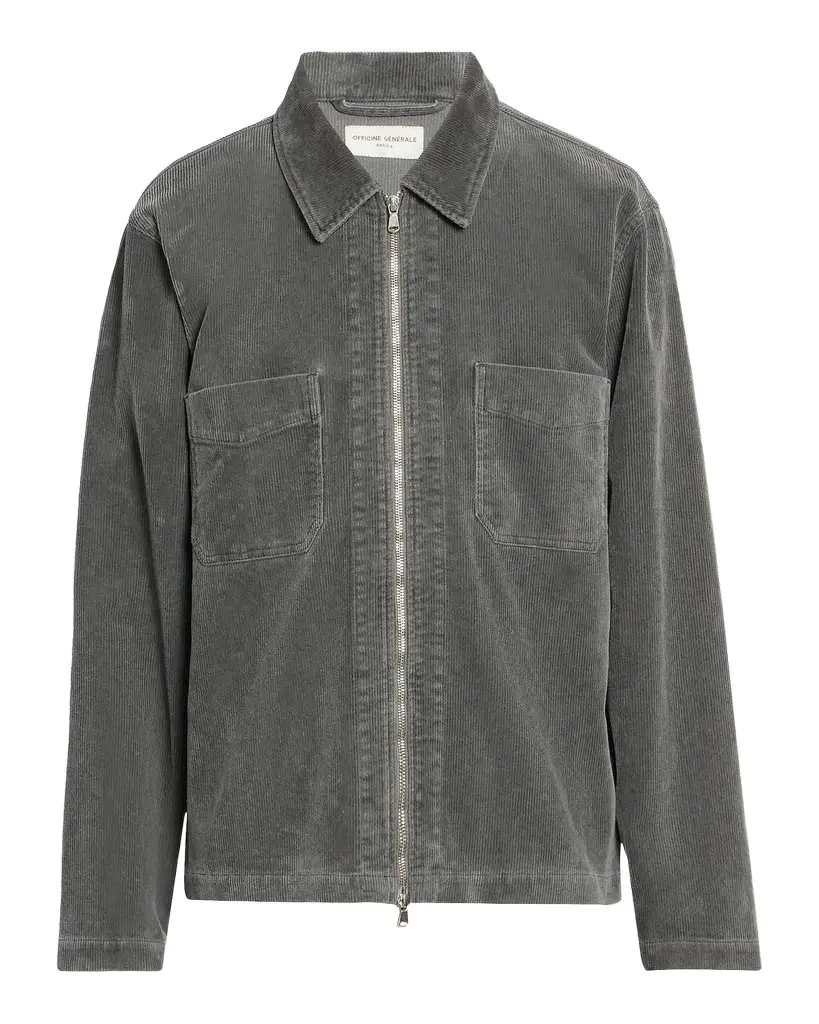 OFFICINE GÉNÉRALE en's Byron Washed Cotton Corduroy Jacket | Image 1 OFFICINE GÉNÉRALE en's Byron Washed Cotton Corduroy Jacket | Image 1