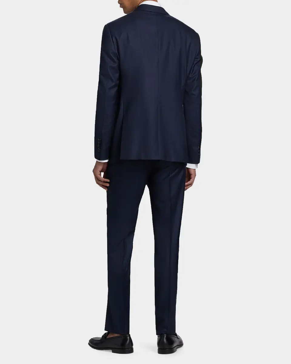 Giorgio Armani Men's Soft Line Textured Wool Two-Piece Suit | Thumbnail 3 Giorgio Armani Men's Soft Line Textured Wool Two-Piece Suit | Thumbnail 3