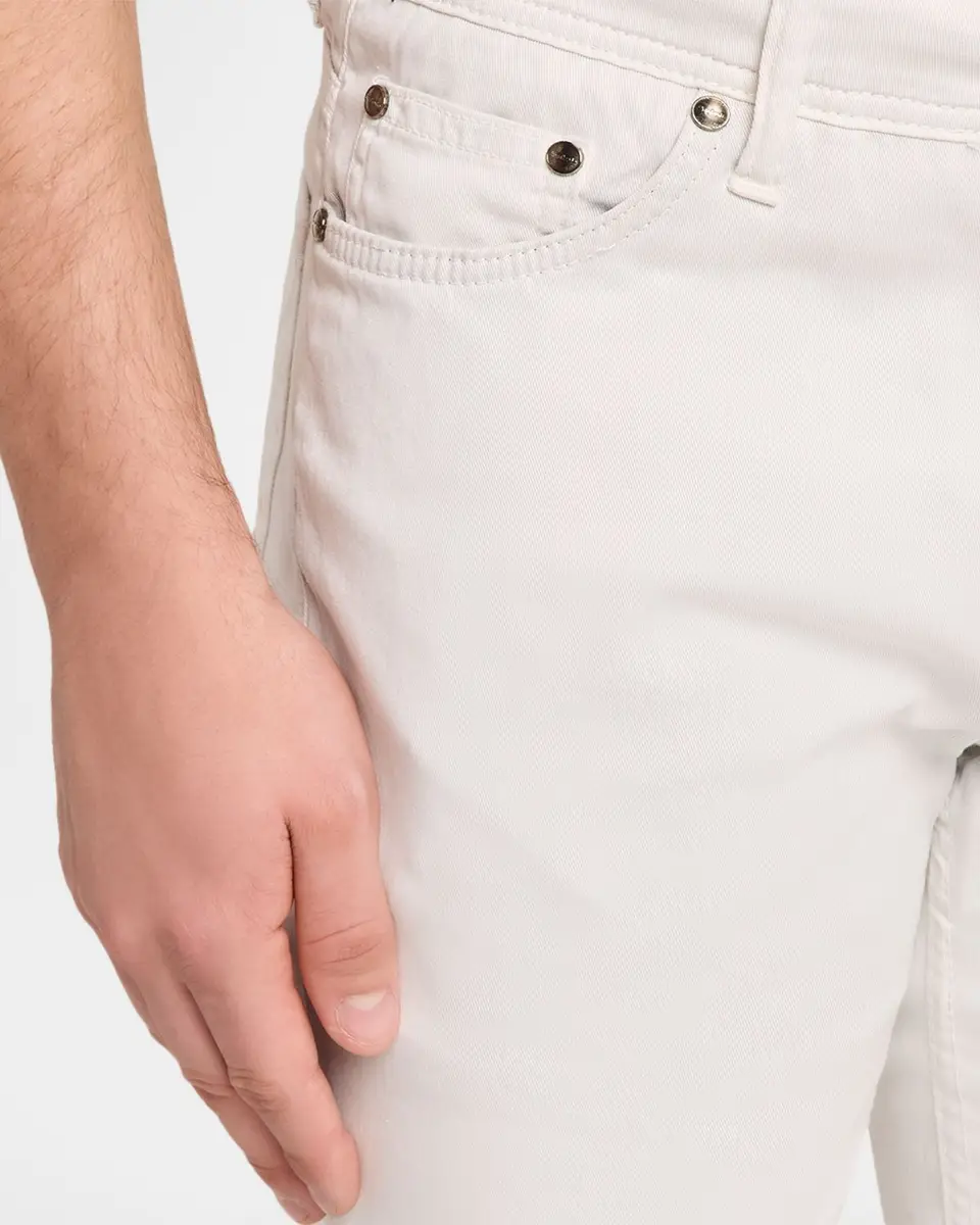 Sartorio Men's Cotton-Blend Slim Five-Pocket Pants | Thumbnail 5