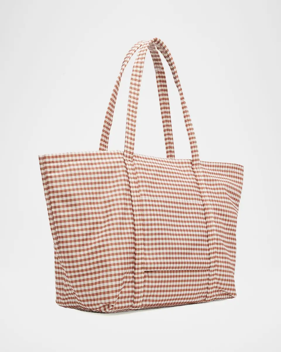 Loeffler Randall Dina Travel Gingham Tote Bag | Thumbnail 3 Loeffler Randall Dina Travel Gingham Tote Bag | Thumbnail 3