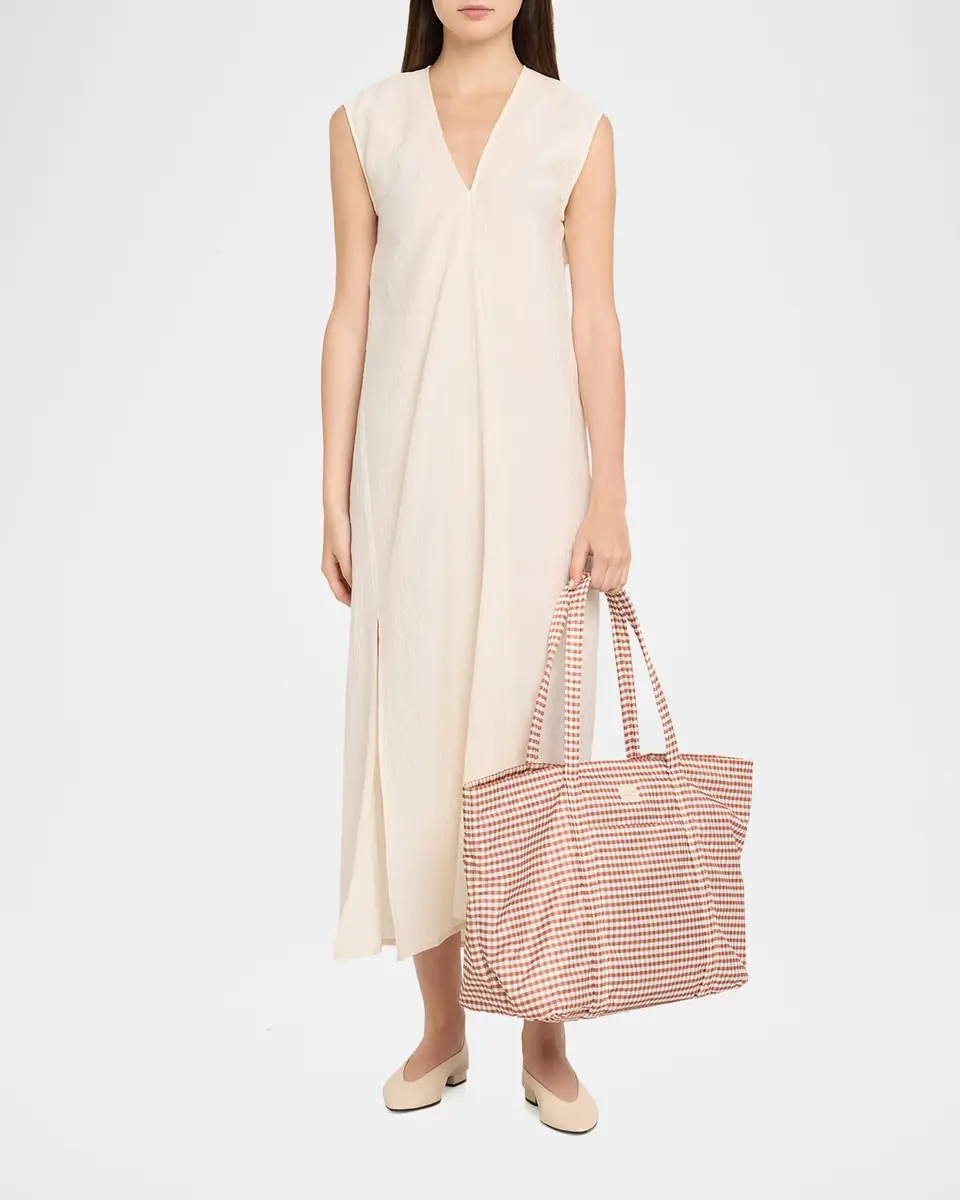 Loeffler Randall Dina Travel Gingham Tote Bag | Thumbnail 5 Loeffler Randall Dina Travel Gingham Tote Bag | Thumbnail 5