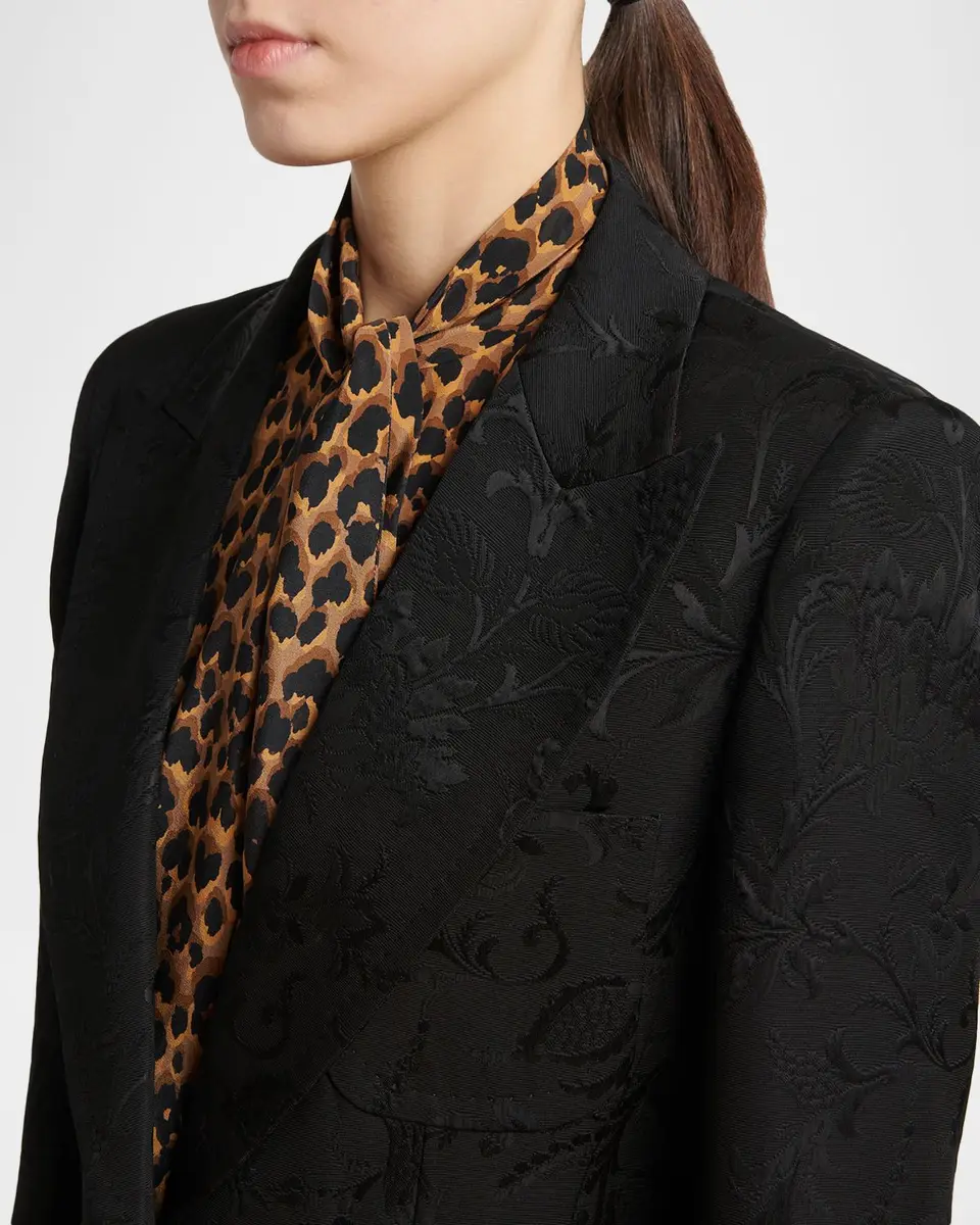 Etro Floral Single-Breasted Jacquard Jacket | Thumbnail 5 Etro Floral Single-Breasted Jacquard Jacket | Thumbnail 5