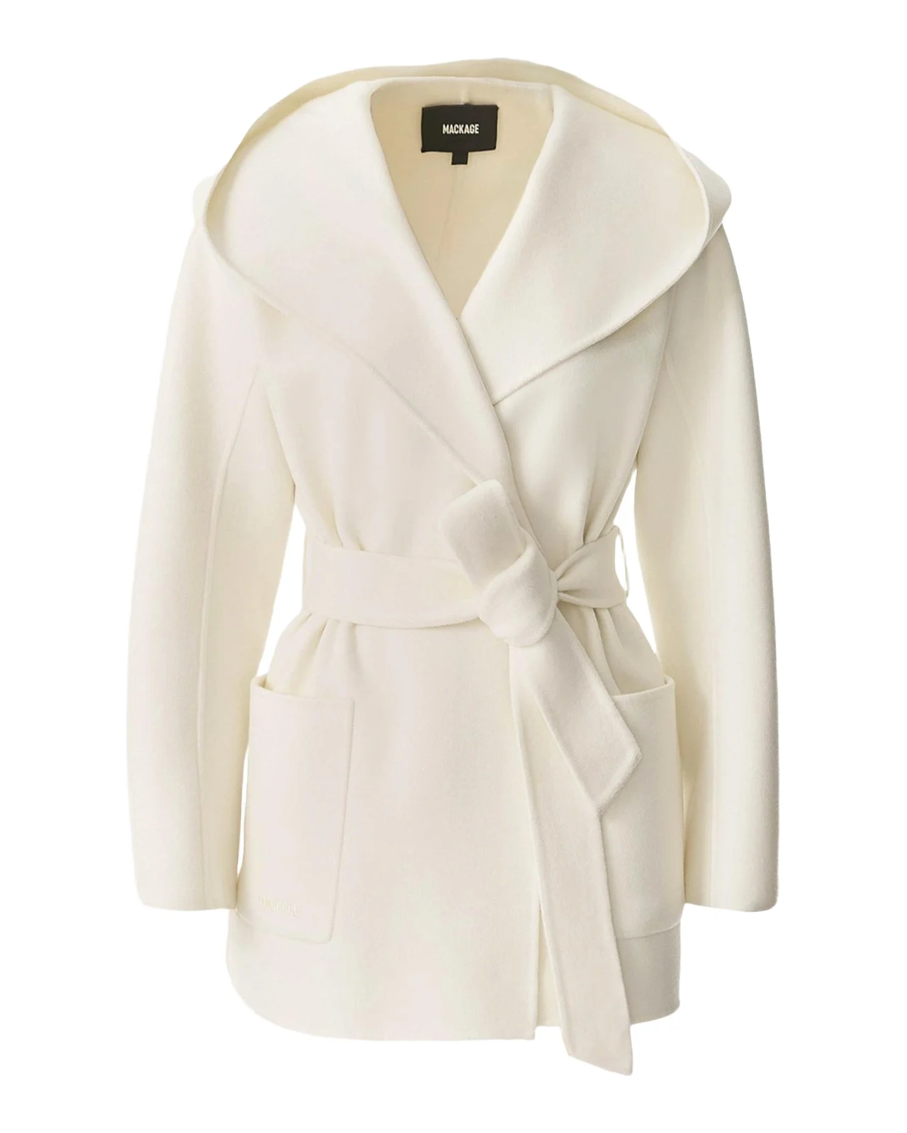 Paya Double-Face Wool Wrap Coat Paya Double-Face Wool Wrap Coat