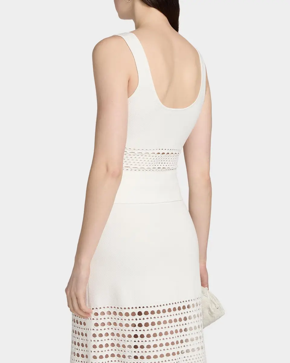 Simkhai Fitzgerald Open-Work Tank Top | Thumbnail 3 Simkhai Fitzgerald Open-Work Tank Top | Thumbnail 3