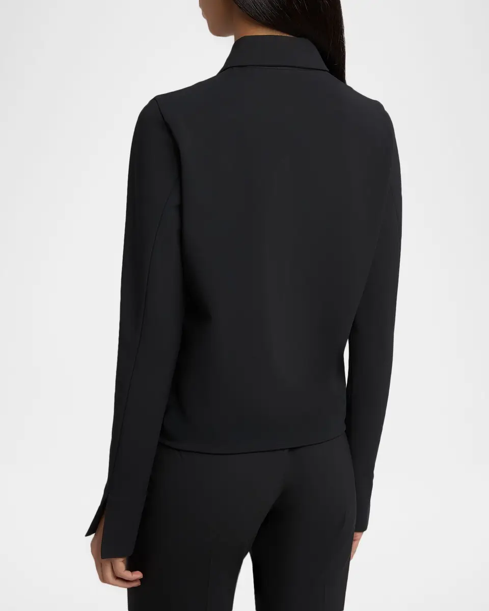 Jil Sander Collared Zip-Up Jacket | Thumbnail 3 Jil Sander Collared Zip-Up Jacket | Thumbnail 3