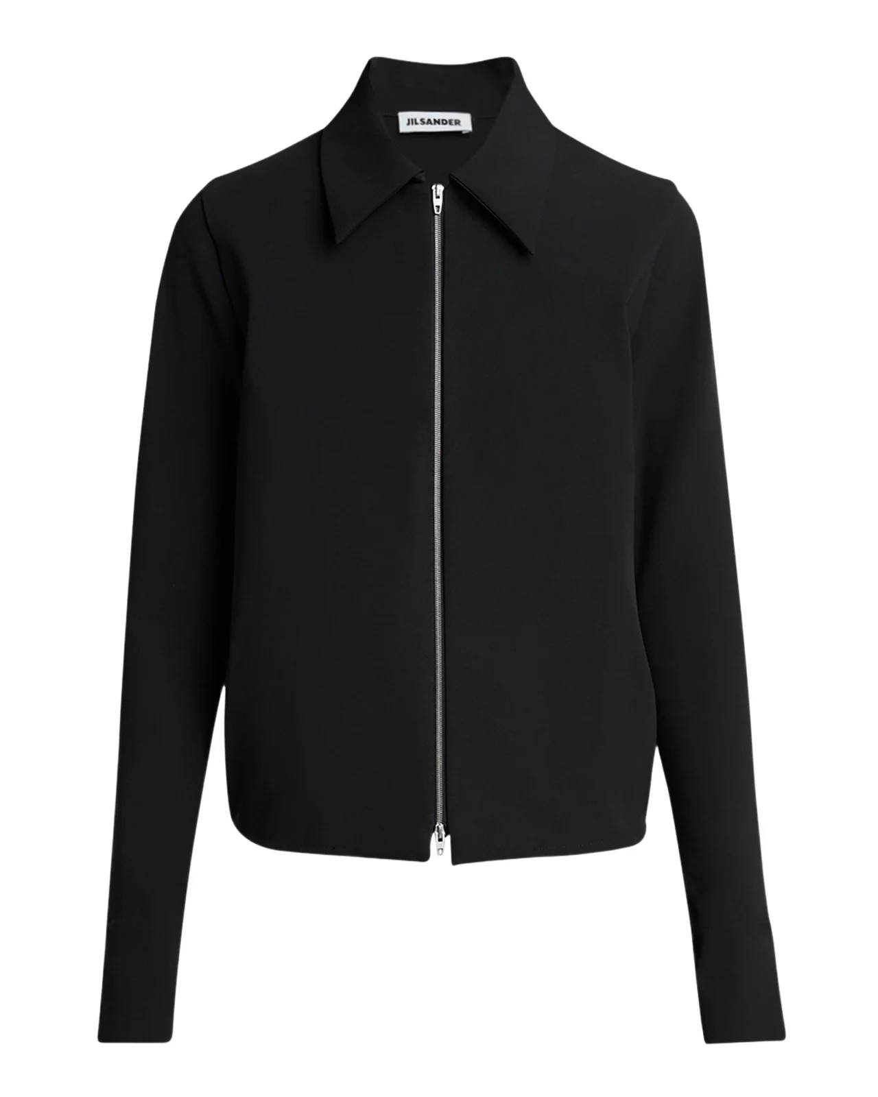 Collared Zip-Up Jacket Collared Zip-Up Jacket
