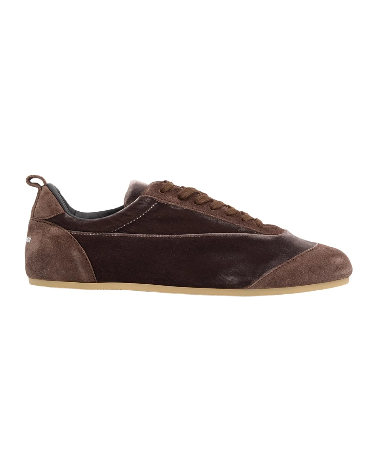 Etage Velvet and Suede Low-Top Sneakers Etage Velvet and Suede Low-Top Sneakers