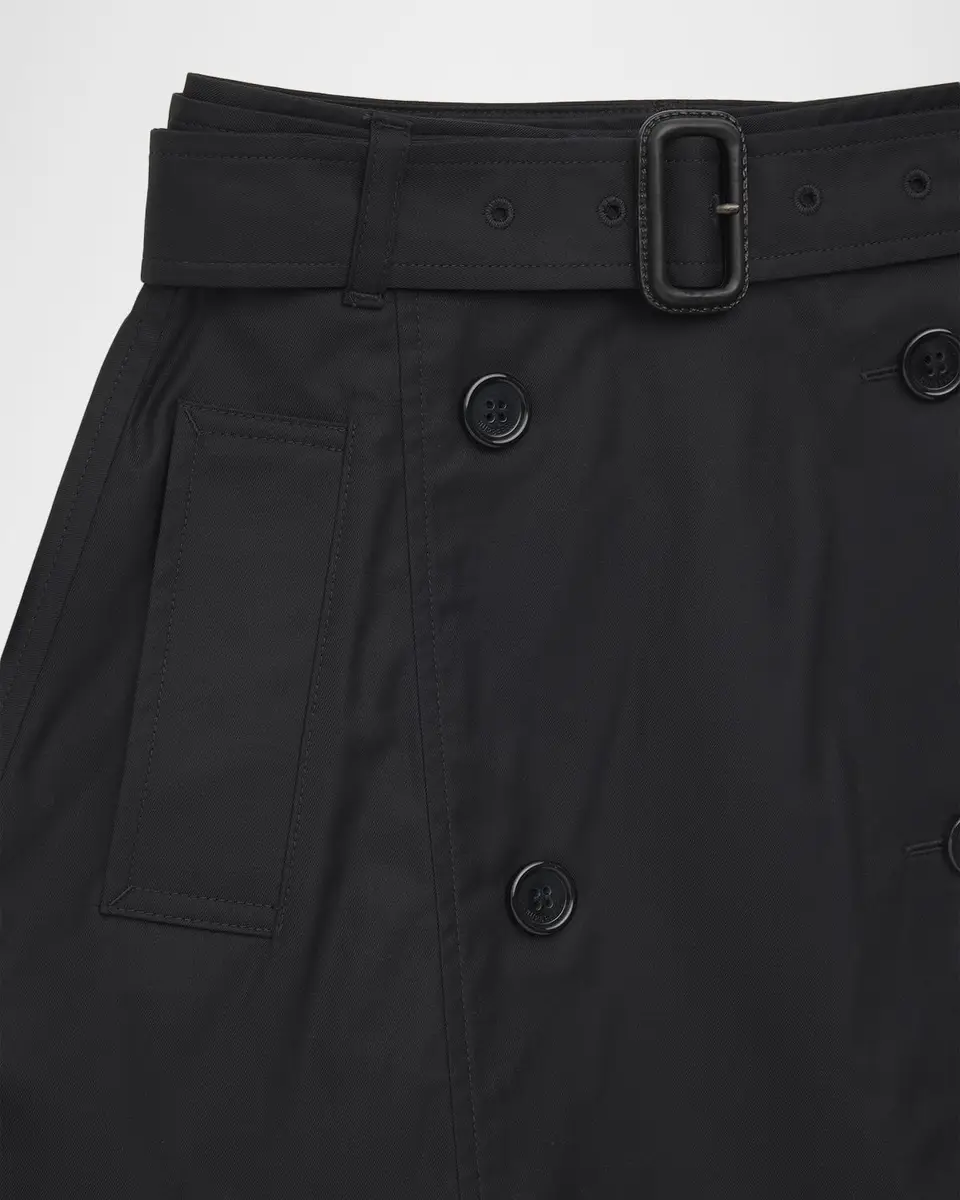 Burberry Girl's Katey Gabardine Trench Mini Skirt | Thumbnail 3 Burberry Girl's Katey Gabardine Trench Mini Skirt | Thumbnail 3
