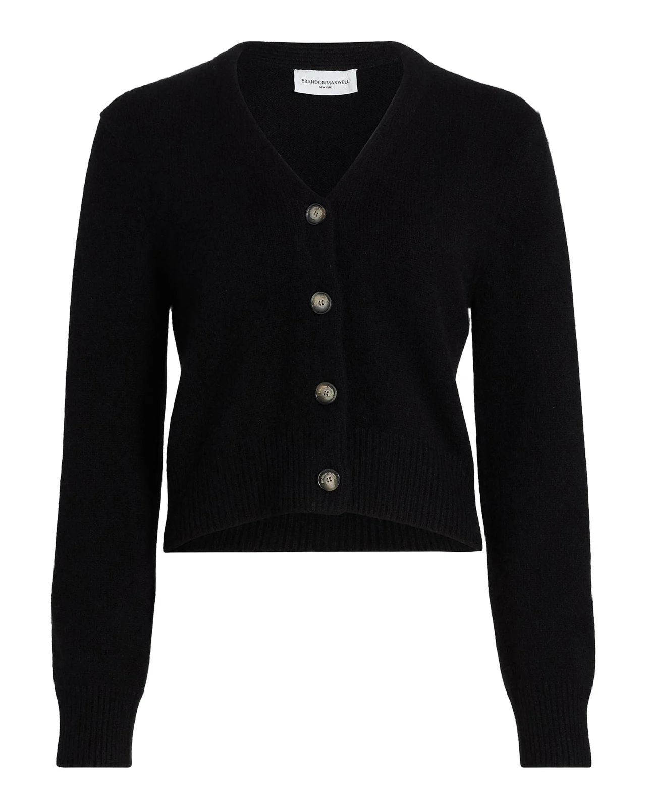 Brandon Maxwell Sloane Cashmere-Silk Cardigan Sweater