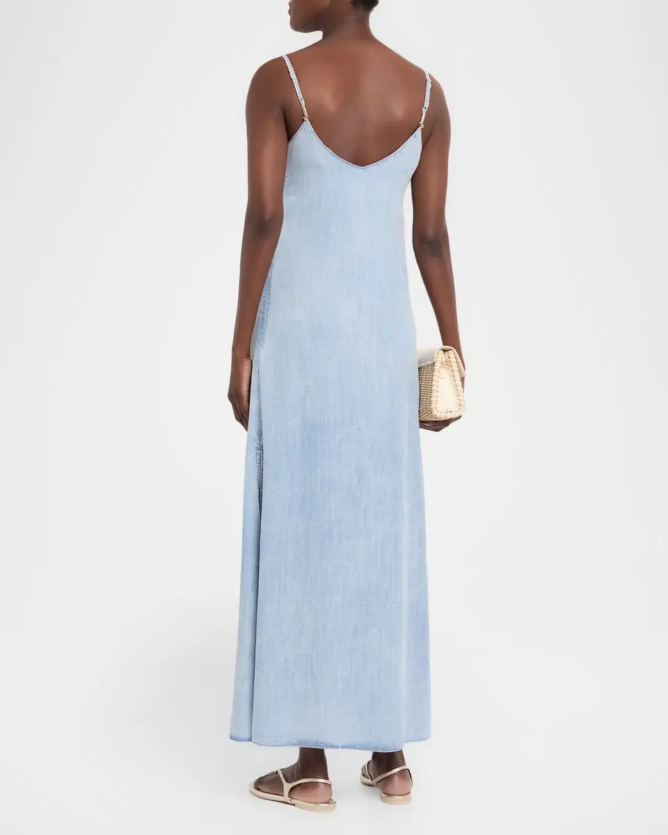Generation Love Marcella Denim Maxi Dress | Thumbnail 3 Generation Love Marcella Denim Maxi Dress | Thumbnail 3