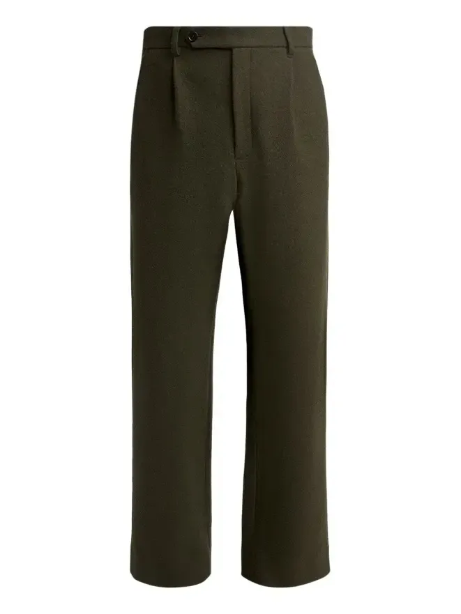Men's Brushed Wool Straight-Leg Pants Men's Brushed Wool Straight-Leg Pants
