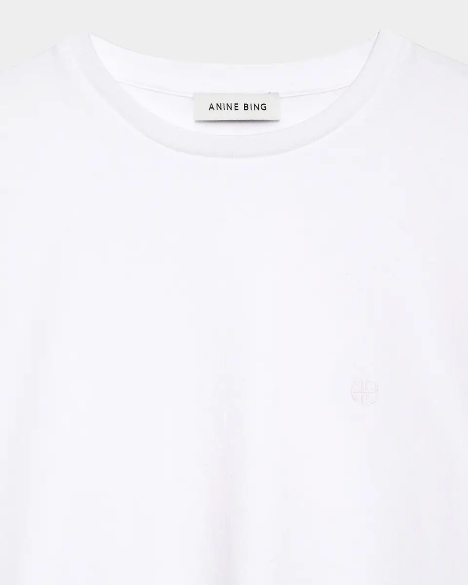 Anine Bing Shelley Crewneck Tee | Thumbnail 4 Anine Bing Shelley Crewneck Tee | Thumbnail 4