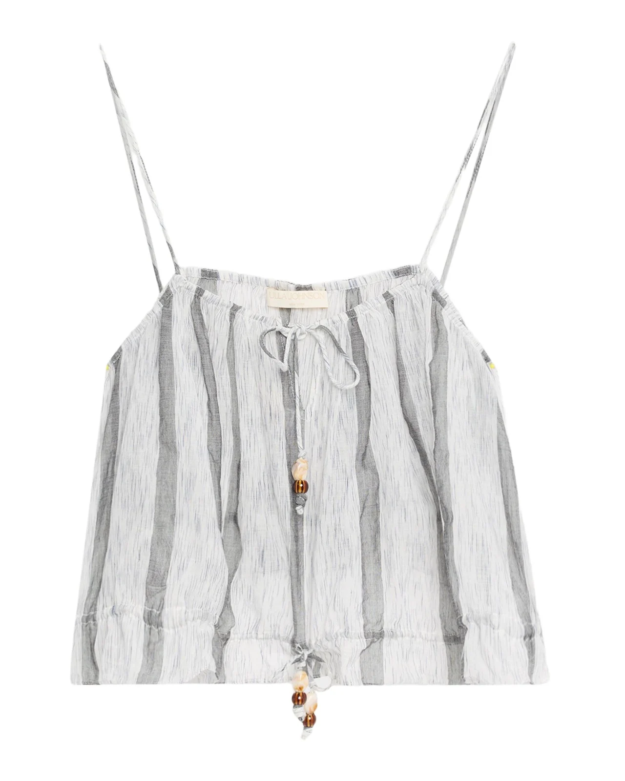 Ulla Johnson Cara Striped Coverup Top