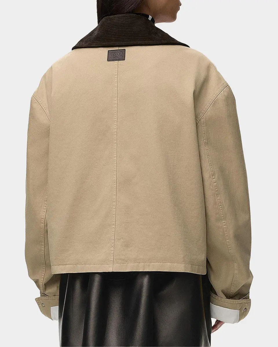 Loewe Corduroy-Collar Utility Jacket | Thumbnail 3 Loewe Corduroy-Collar Utility Jacket | Thumbnail 3
