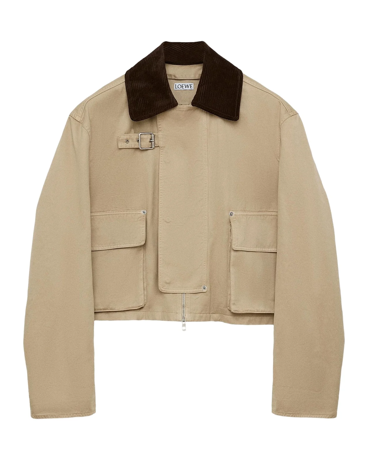 Corduroy-Collar Utility Jacket Corduroy-Collar Utility Jacket