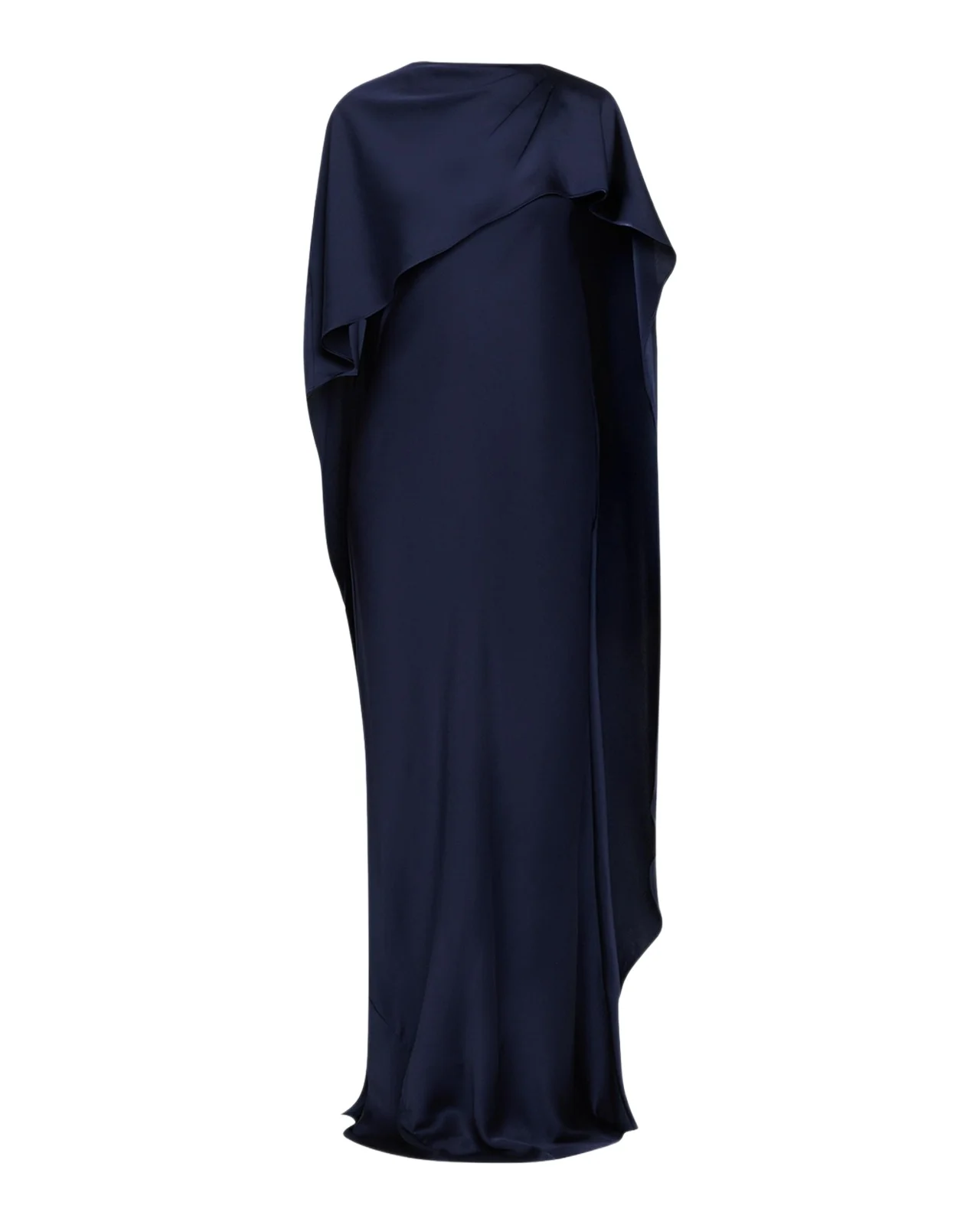 Izel Satin Cape Dress Izel Satin Cape Dress