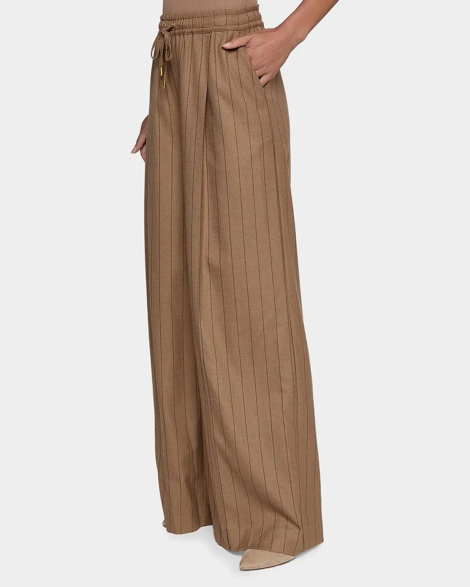 L'Agence Connie Striped Drawstring Trousers | Thumbnail 4 L'Agence Connie Striped Drawstring Trousers | Thumbnail 4