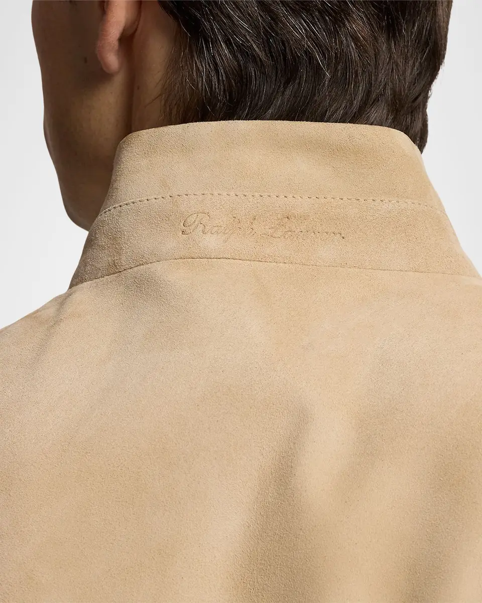 Ralph Lauren Purple Label Men's Jamison Reversible Suede Vest | Thumbnail 7 Ralph Lauren Purple Label Men's Jamison Reversible Suede Vest | Thumbnail 7