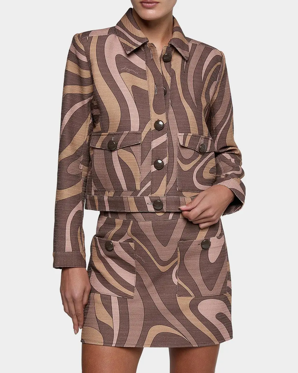 L'Agence Nyx Cropped Jacket | Thumbnail 5 L'Agence Nyx Cropped Jacket | Thumbnail 5