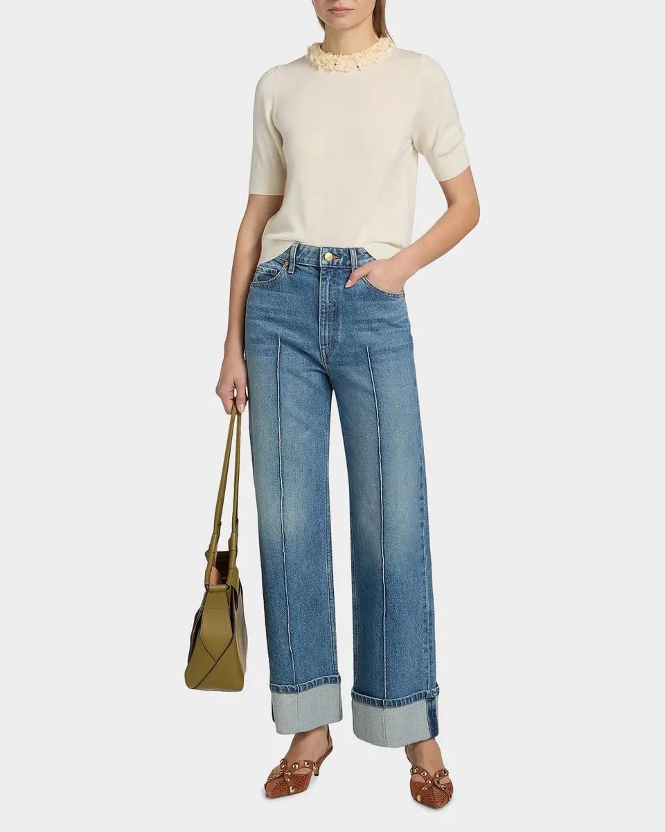 Ulla Johnson Jude Embellished Merino Sweater | Thumbnail 2 Ulla Johnson Jude Embellished Merino Sweater | Thumbnail 2