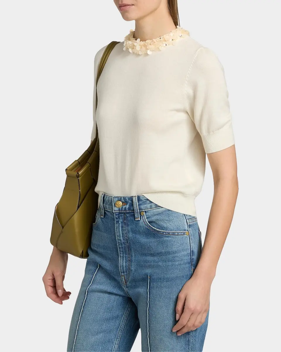 Ulla Johnson Jude Embellished Merino Sweater | Thumbnail 6 Ulla Johnson Jude Embellished Merino Sweater | Thumbnail 6