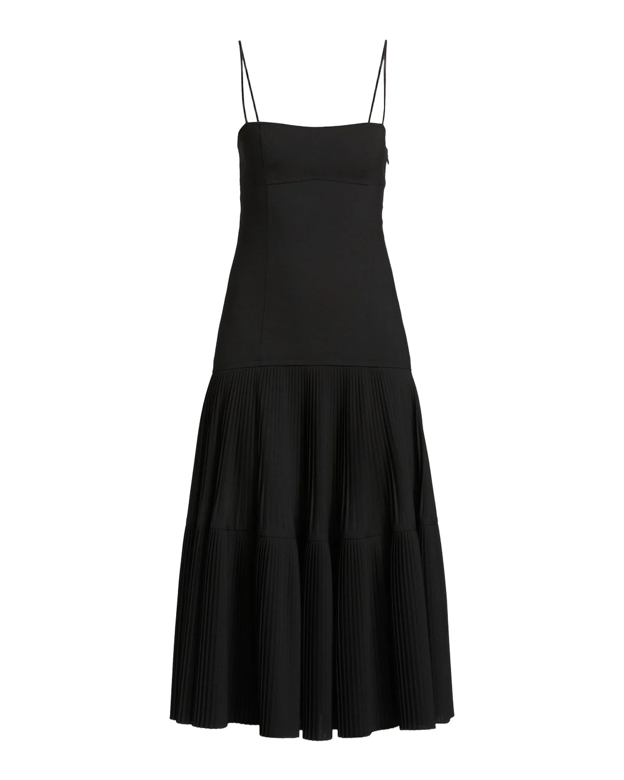 Matilda Wool Drop-Waist Midi Dress