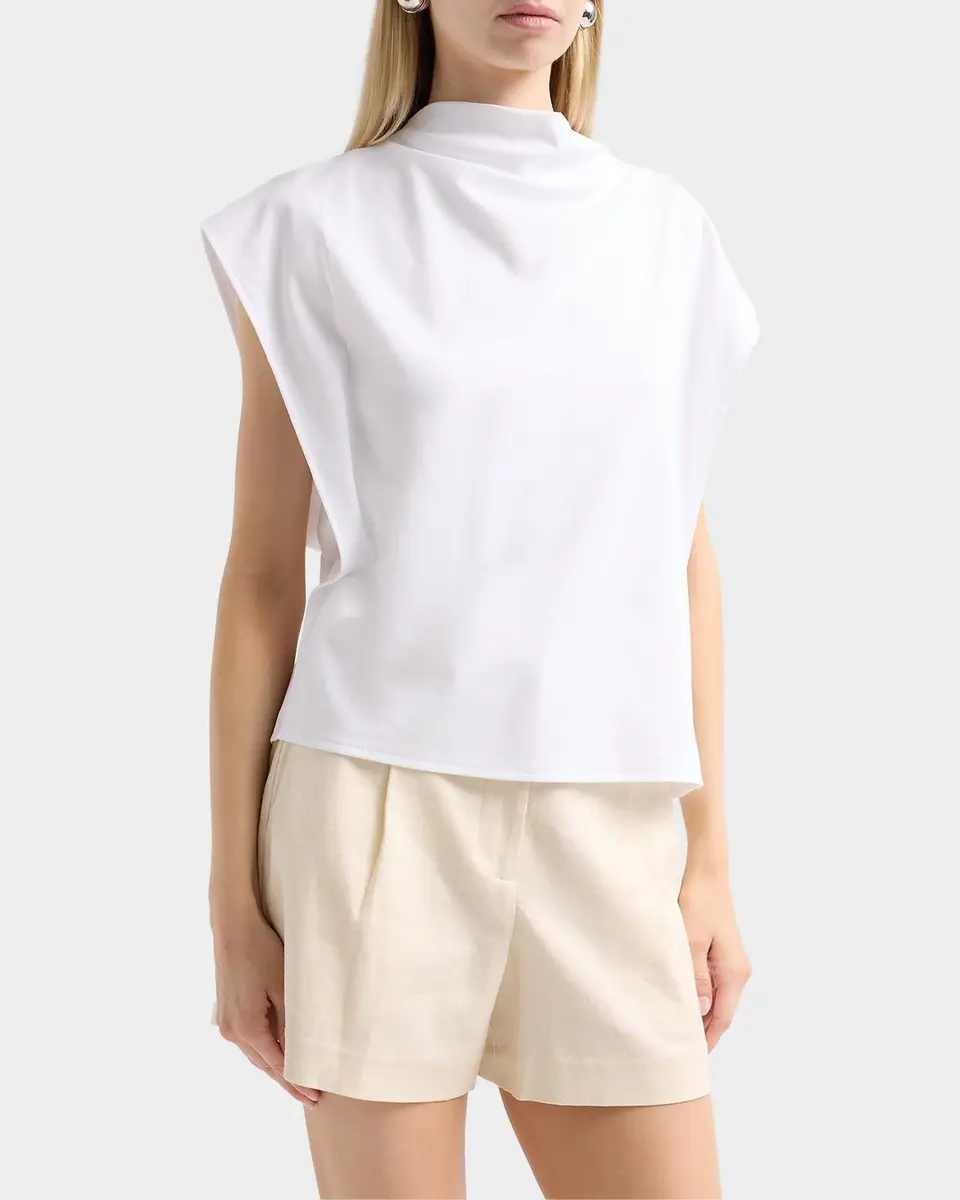 TANYA TAYLOR Adrien High-Neck Top | Thumbnail 4 TANYA TAYLOR Adrien High-Neck Top | Thumbnail 4
