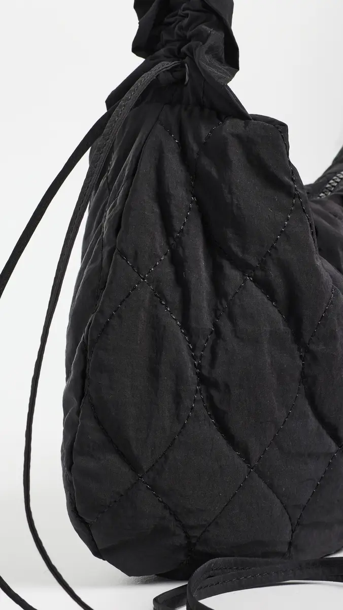 Damson Madder Embroidered Rose Ruched Kidney Bag | Thumbnail 5 Damson Madder Embroidered Rose Ruched Kidney Bag | Thumbnail 5