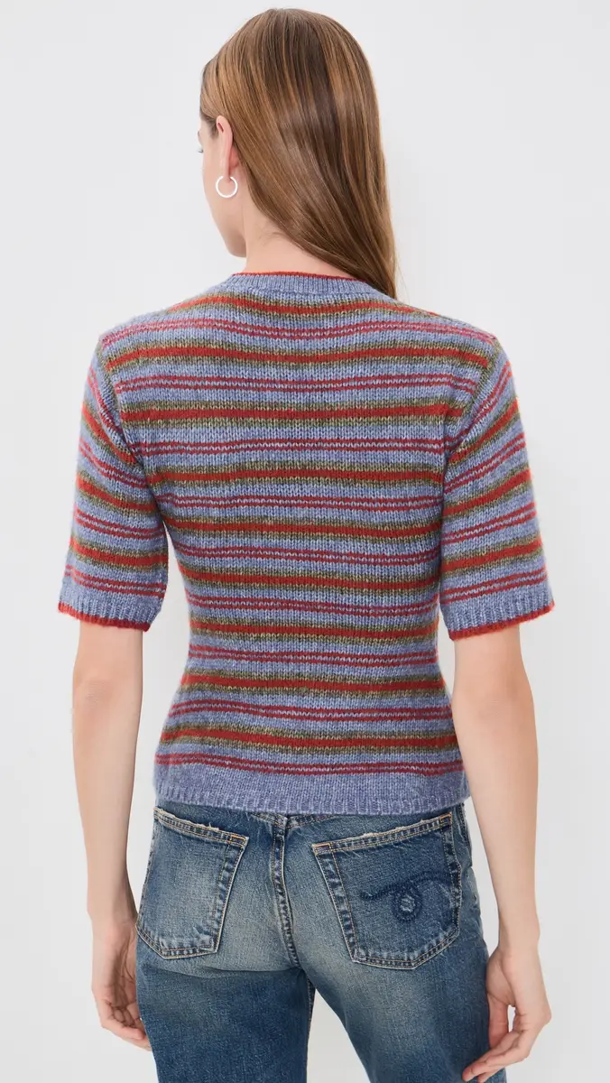 Proenza Schouler White Label Dana Stripe Sweater | Thumbnail 3