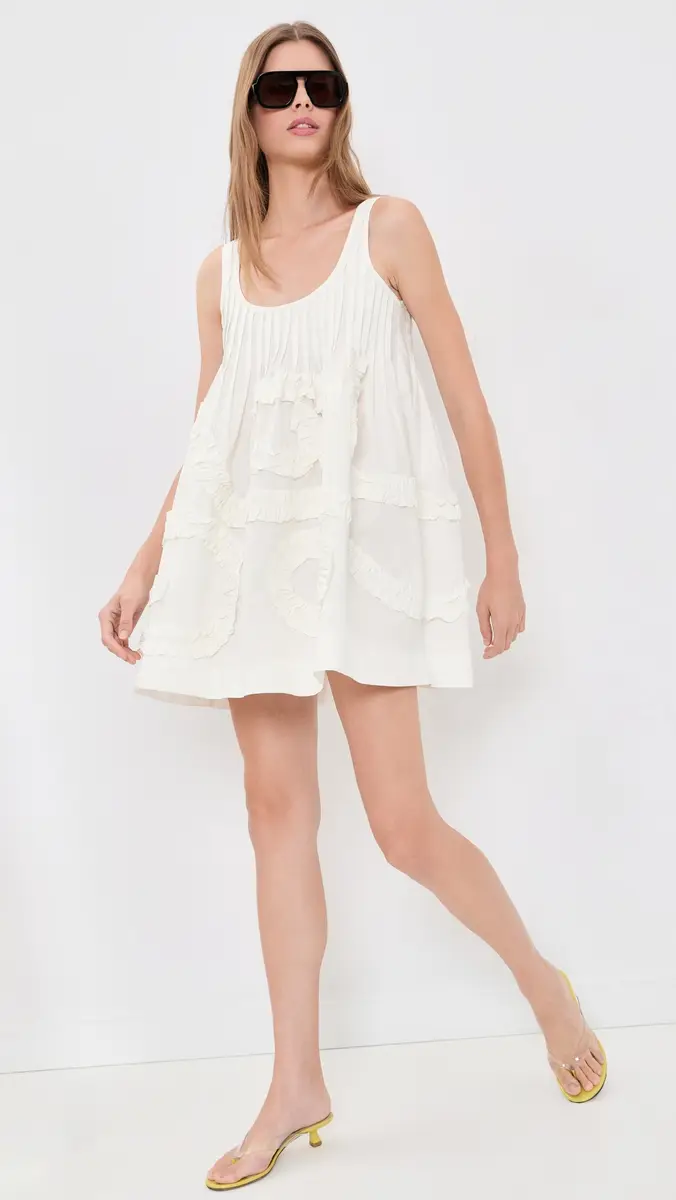 Damson Madder Stella Mini Dress | Thumbnail 5