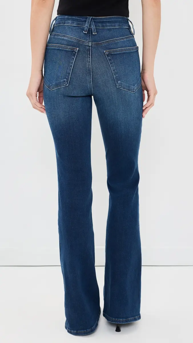 GOOD AMERICAN Soft Tech Flare Good Legs Jeans | Thumbnail 3 GOOD AMERICAN Soft Tech Flare Good Legs Jeans | Thumbnail 3