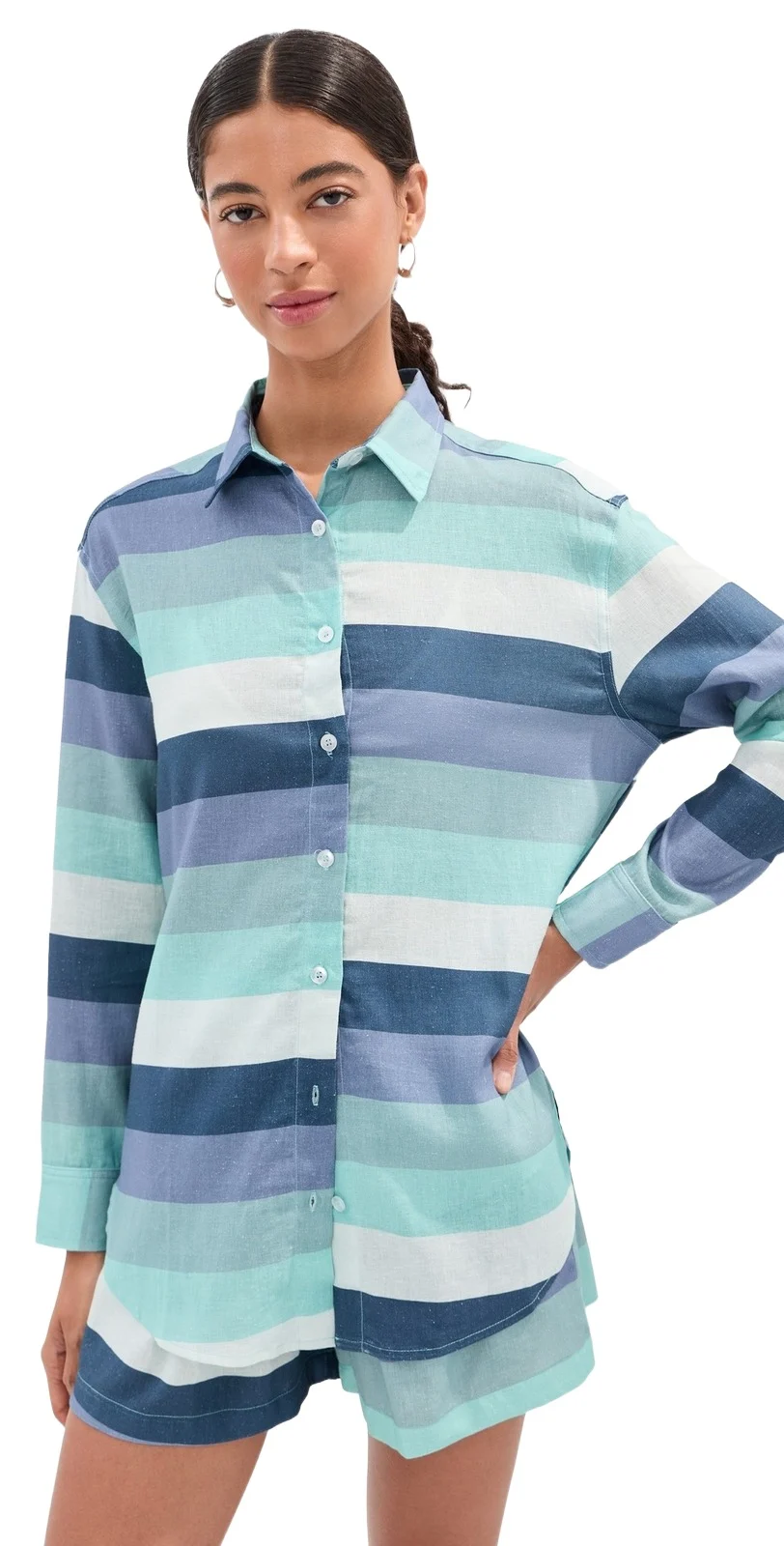 Ombre Button Down Shirt Ombre Button Down Shirt
