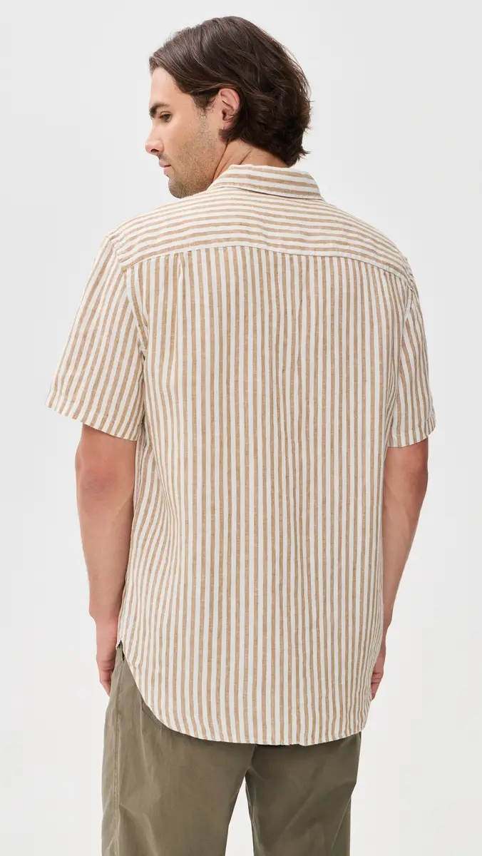 Madewell Collared Linen Shirt | Thumbnail 3 Madewell Collared Linen Shirt | Thumbnail 3