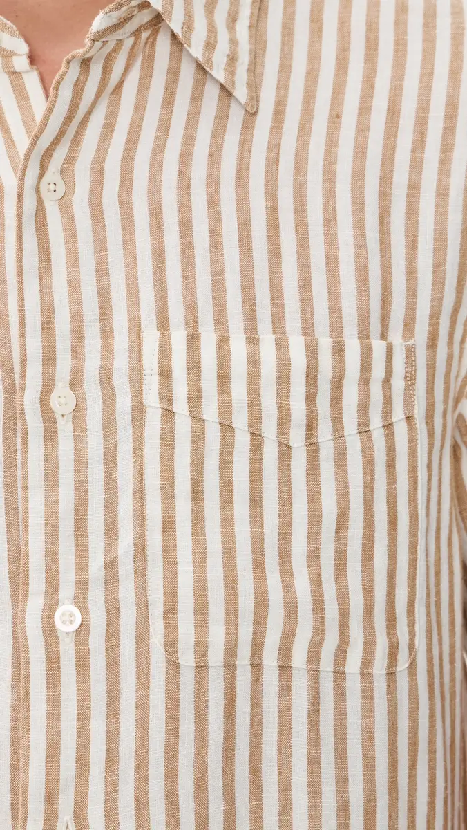 Madewell Collared Linen Shirt | Thumbnail 6 Madewell Collared Linen Shirt | Thumbnail 6