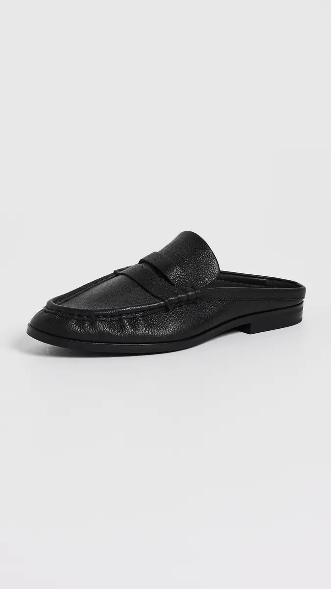 Simkhai Dean Pebbled Leather Loafer Mules | Thumbnail 2 Simkhai Dean Pebbled Leather Loafer Mules | Thumbnail 2