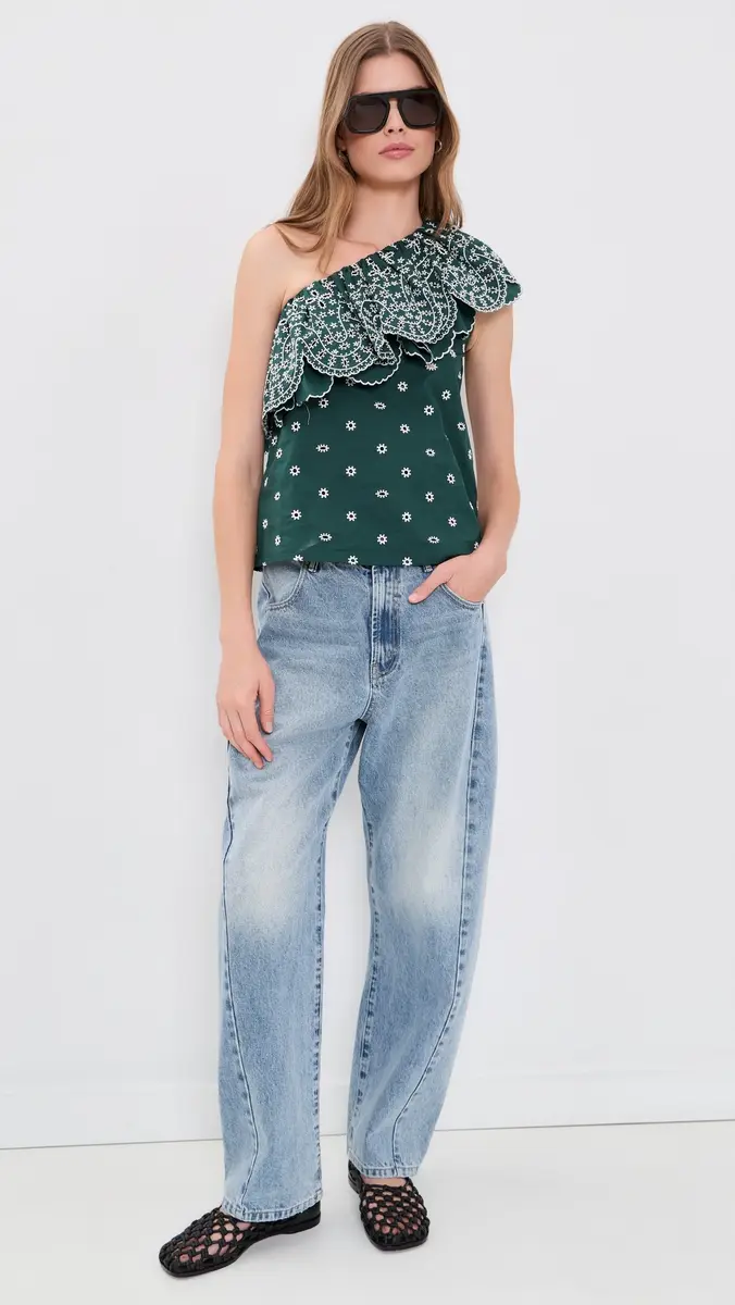 Essentiel Antwerp Kath Scallop Edge Top | Thumbnail 5 Essentiel Antwerp Kath Scallop Edge Top | Thumbnail 5